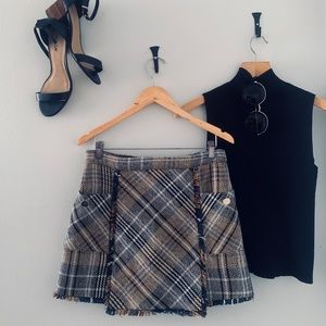 Tweed Mini Skirt